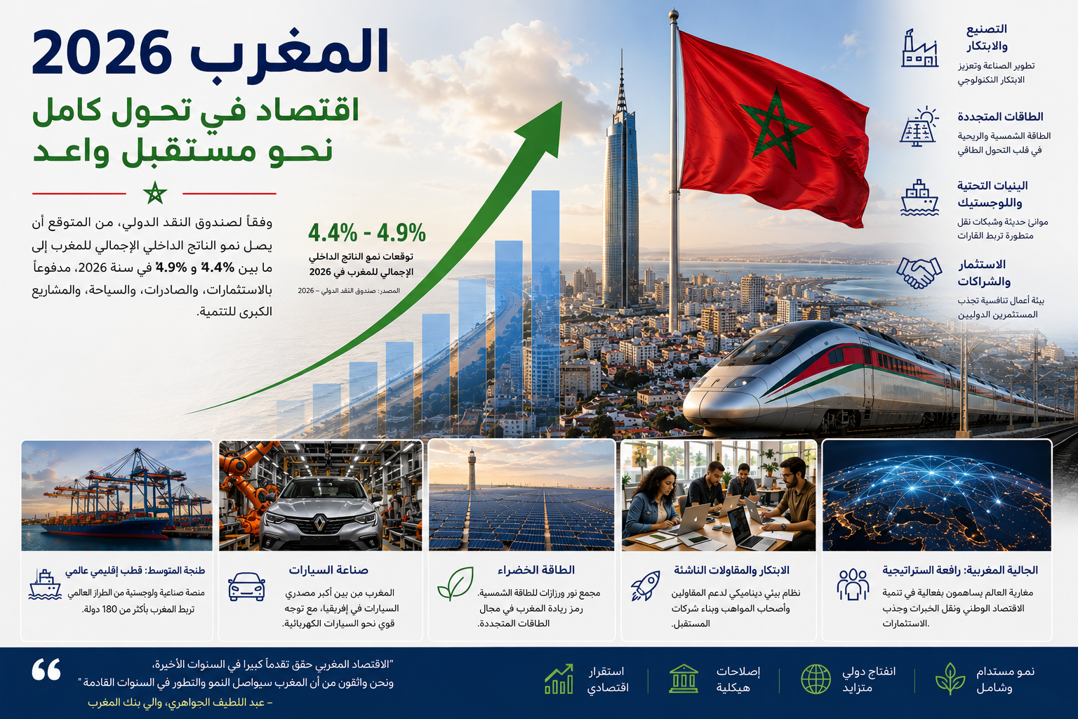 المغرب 2026: قراءة تحليلية في صعود قوة اقتصادية إقليمية مقدمة