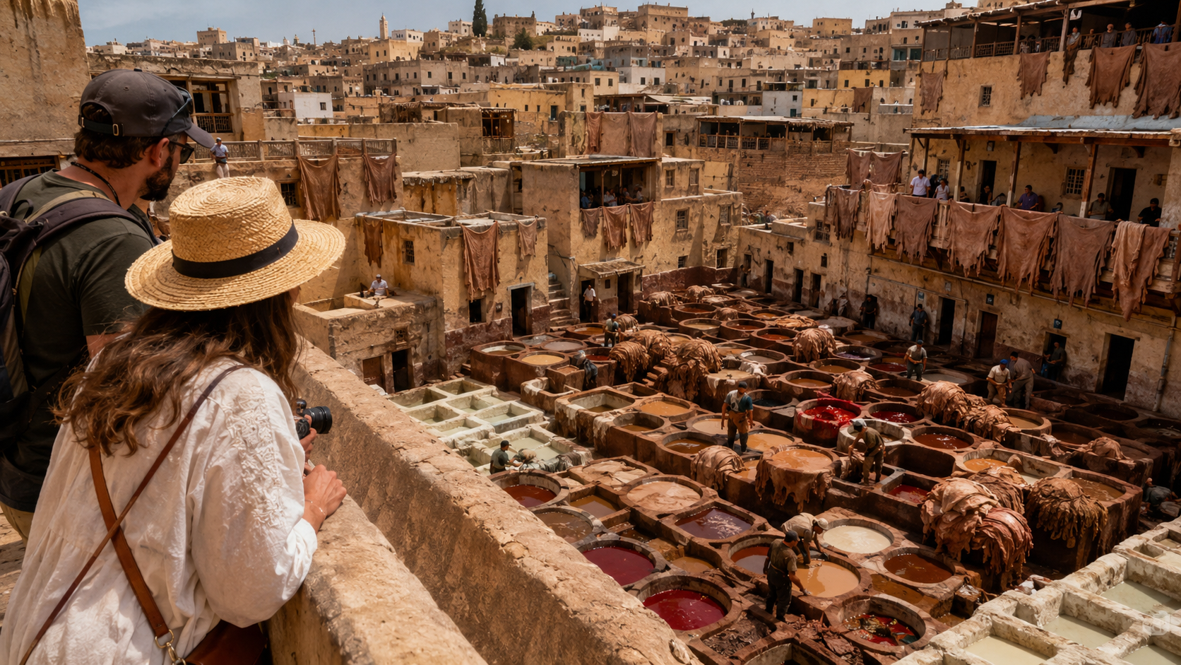 In Morocco’s Tanneries, Leather Tells the Soul of the Medinas