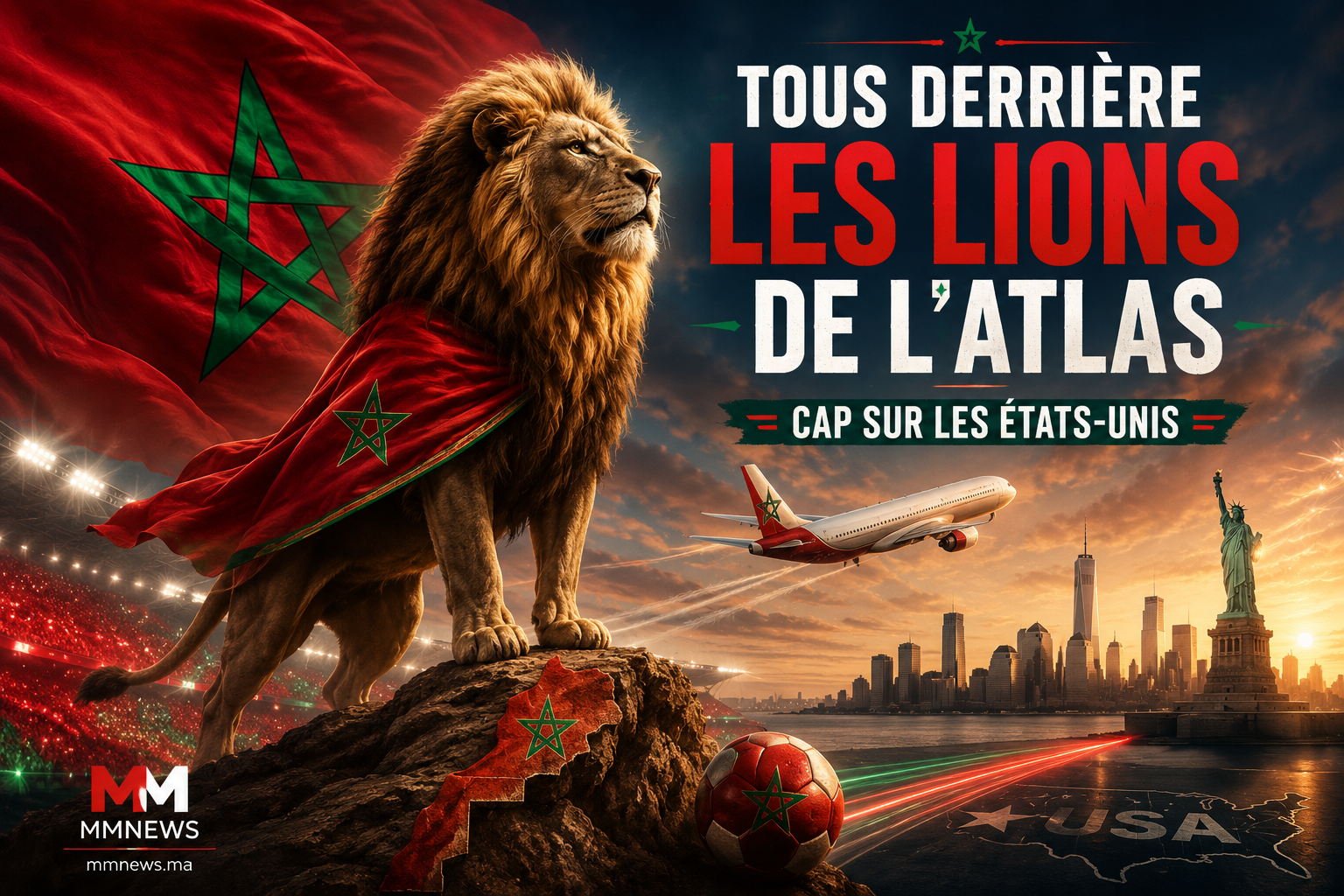 Tous derrière les Lions : cap sur les États-Unis avec confiance
