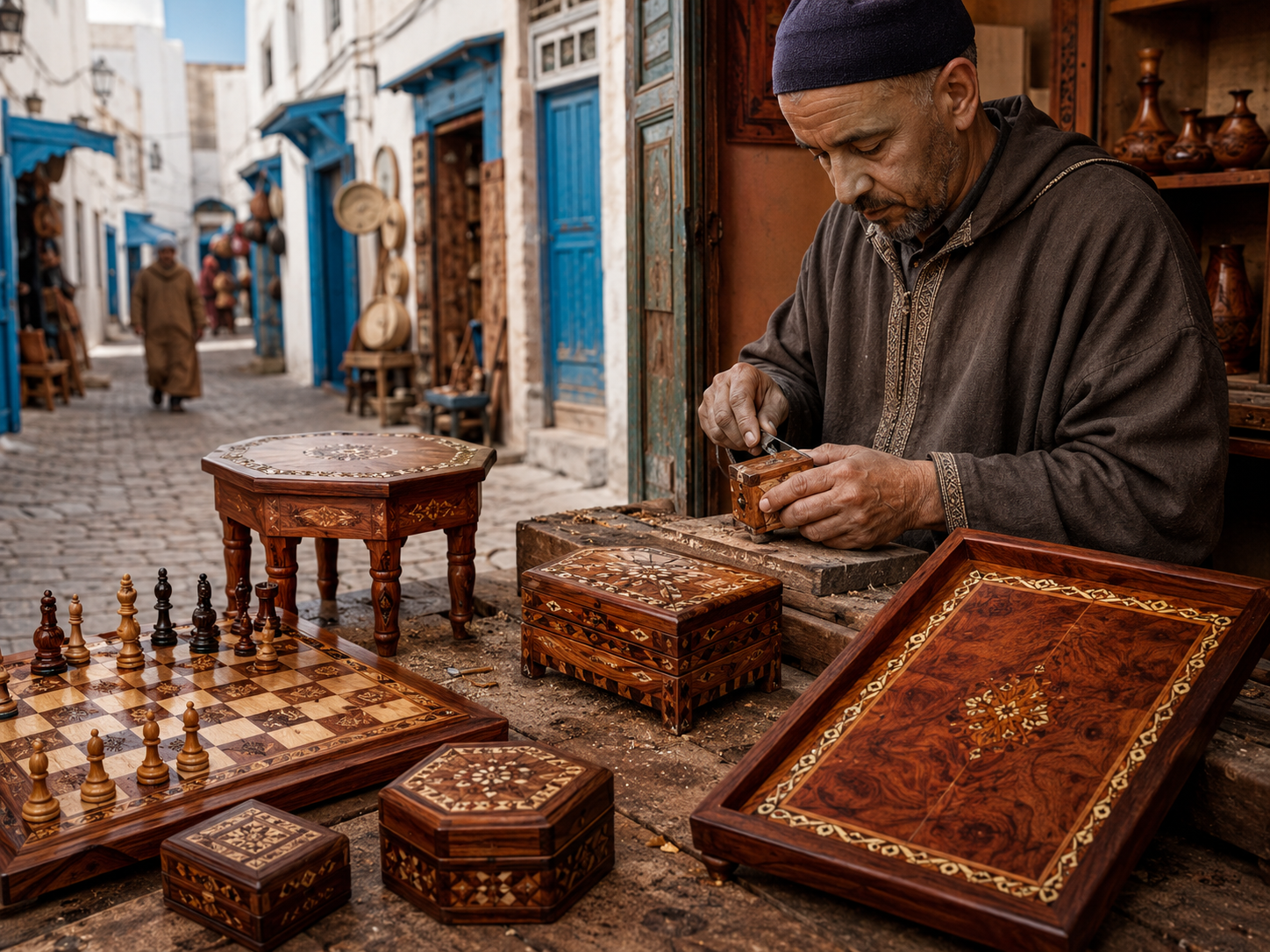 Panorama MM News — In Essaouira, Thuya Wood Becomes a Refined Moroccan Memory