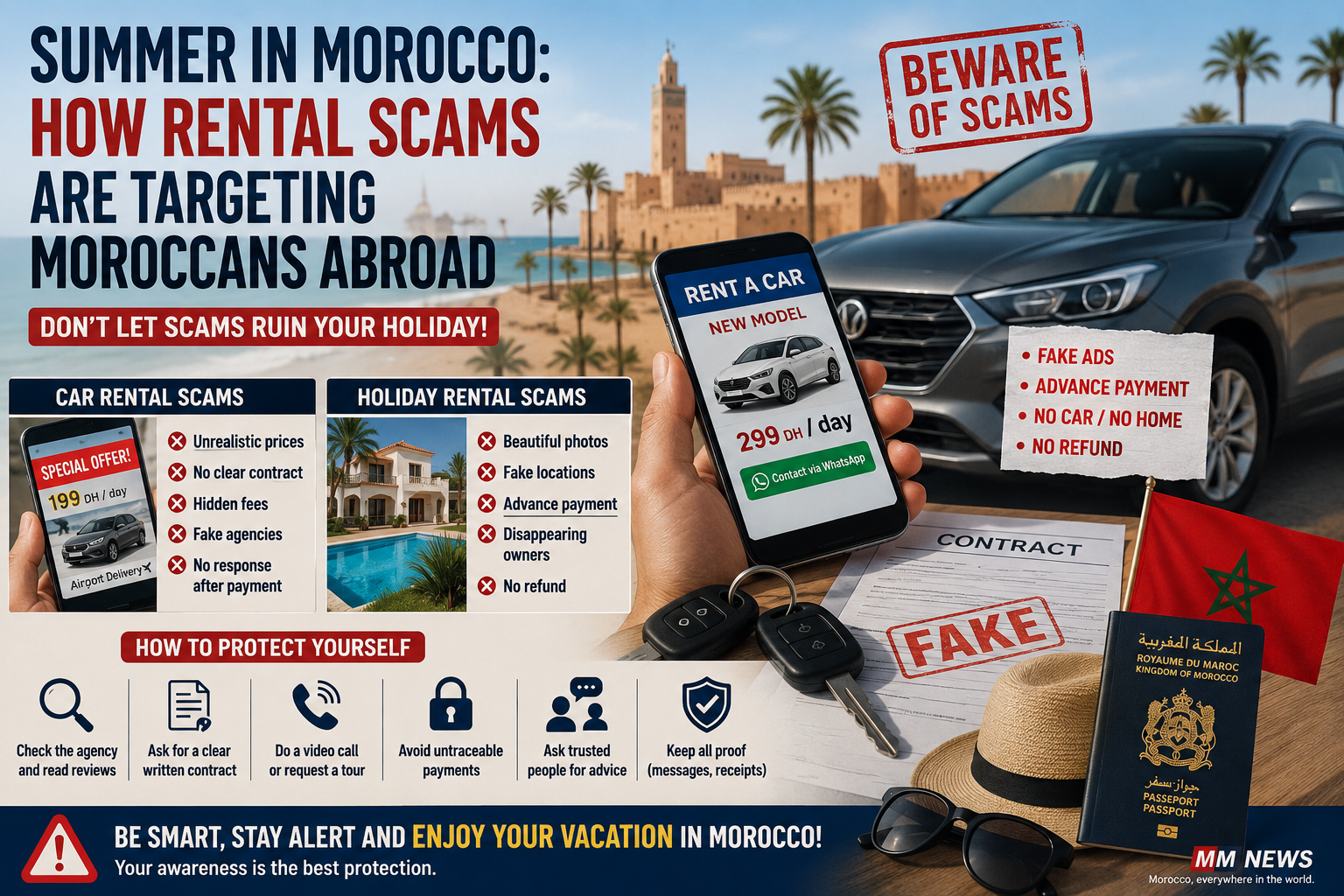 Summer in Morocco: How Rental Scams Are Targeting Moroccans Abroad