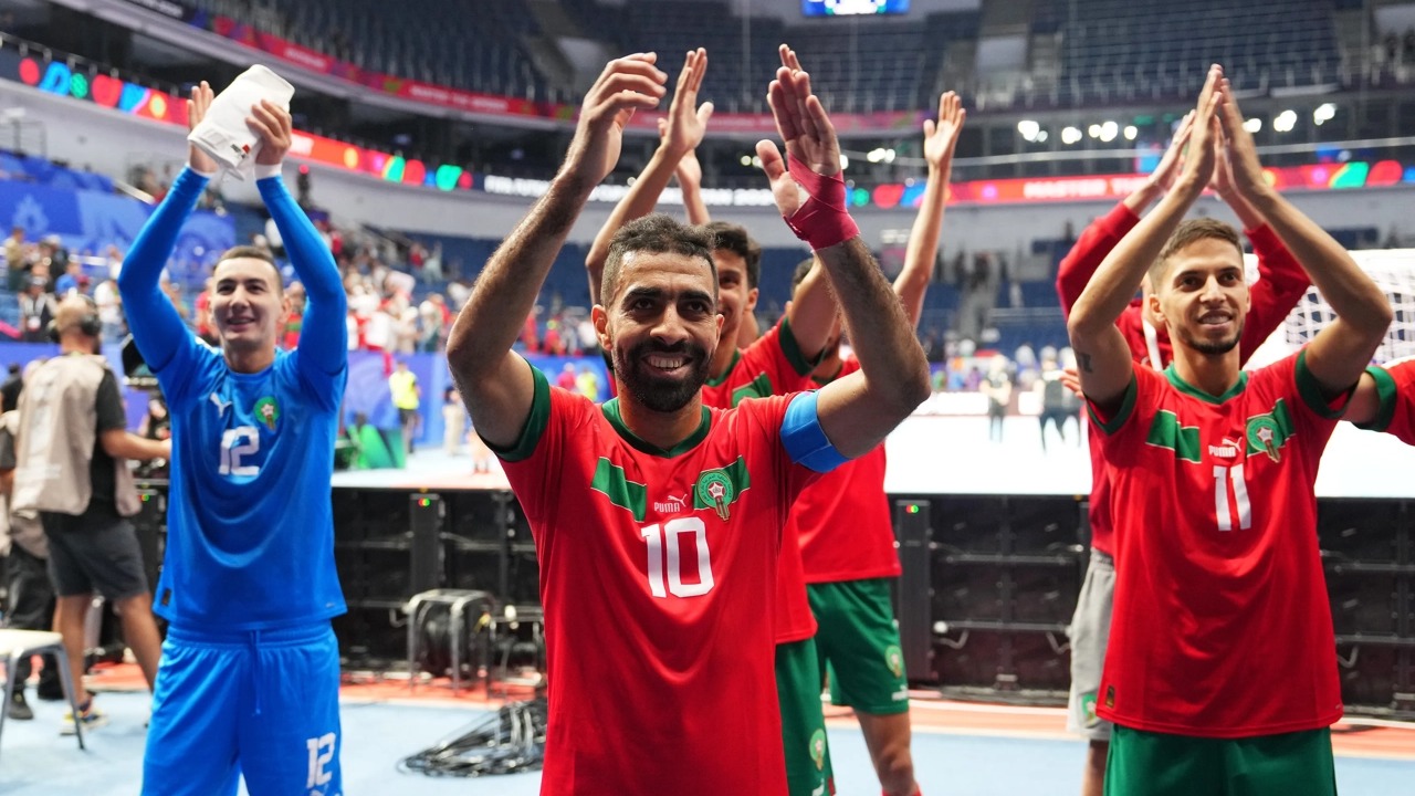أسود القاعة إلى نصف نهائي كأس أفريقيا: 17 هدفا وشباك مغربية بلا أخطاء